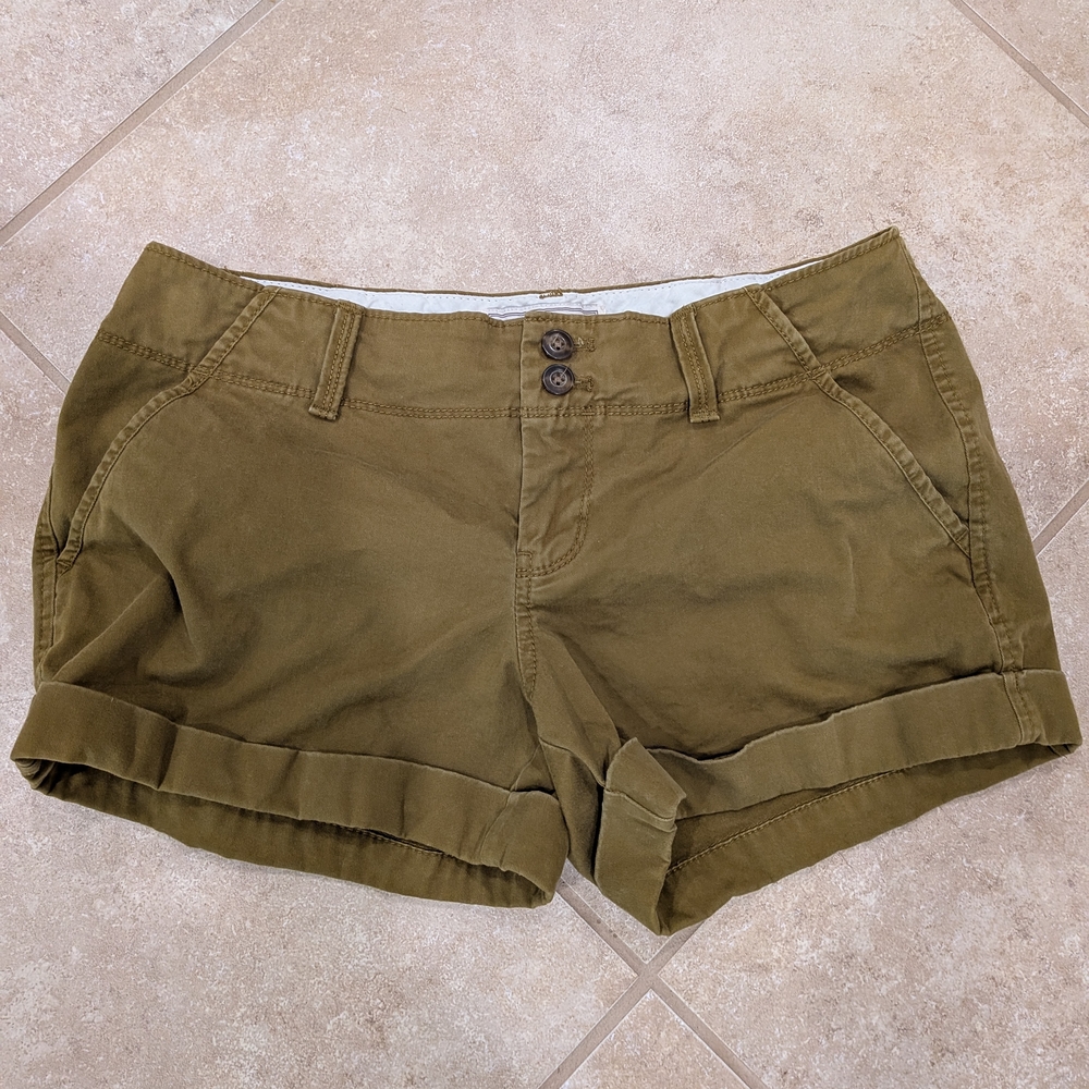 Old Navy Olive Green Women's Perfect Shorts